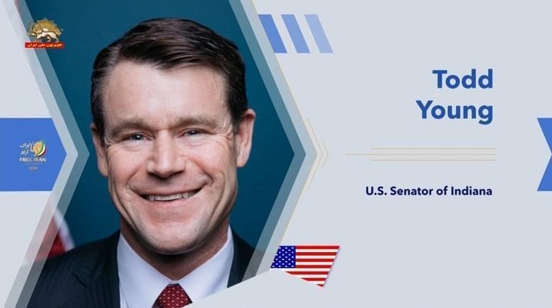 سناتور تاد یانگ عضو کمیته روابط خارجی سنای آمریکا