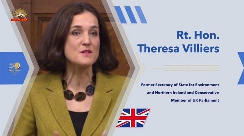 ترزا ویلیرز وزیر محیط زیست انگلستان