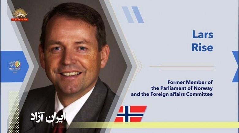 لارش ریسه - رئیس کمیته دوستان ایران آزاد در نروژ