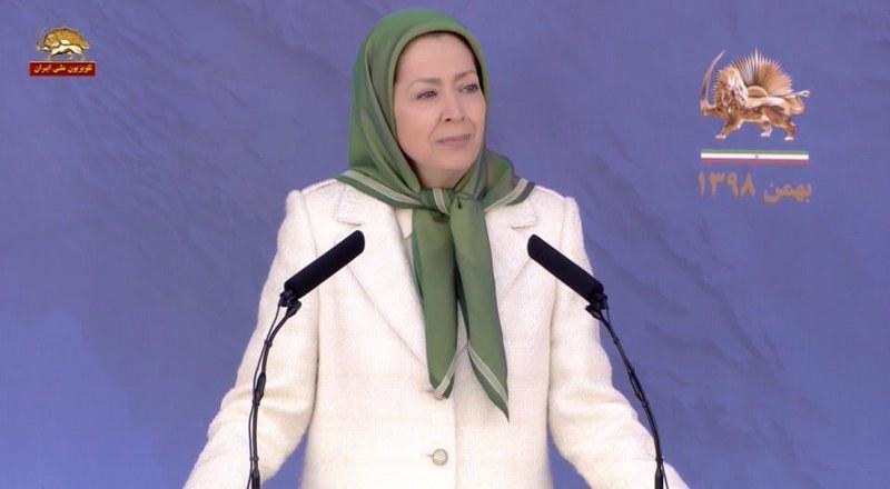 سخنرانی خانم مریم رجوی در مراسم گرامیداشت سالگرد انقلاب ضدسلطنتی ـ اشرف ۳ ـ بهمن ۱۳۹۸