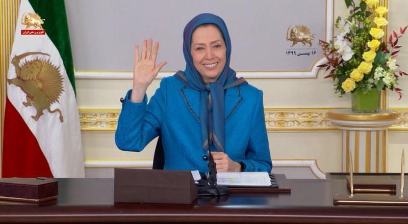 سخنان پایانی خانم مریم رجوی در کنفرانس جهانی مقاومت همزمان با اعلام حکم دادگاه اسدالله اسدی