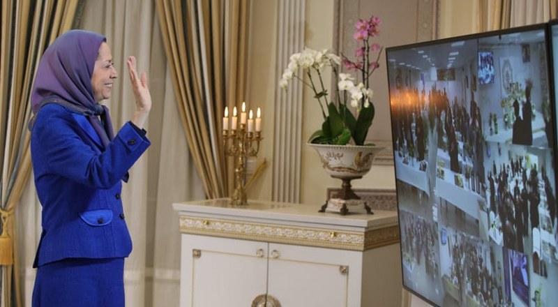 کنفرانس بین المللی عربی اسلامی در ۲۰۰۰ نقطه در ۴۰ کشور ـ رمضان۱۴۰۰- سخنرانی رئیس جمهور برگزیده مقاومت خانم مریم رجوی