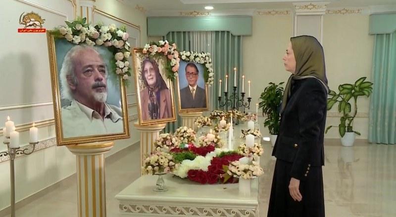 گرامیداشت مبارزان و مجاهدان راه آزادی ایران، استاد محمد ملکی، مادر بزرگوار فرزانه‌سا و مجاهد کبیر حمید اسدیان