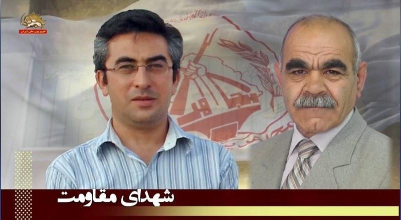 دهمین سالگرد اعدام قهرمانان مجاهد خلق محمدعلی حاج آقایی و جعفر کاظمی