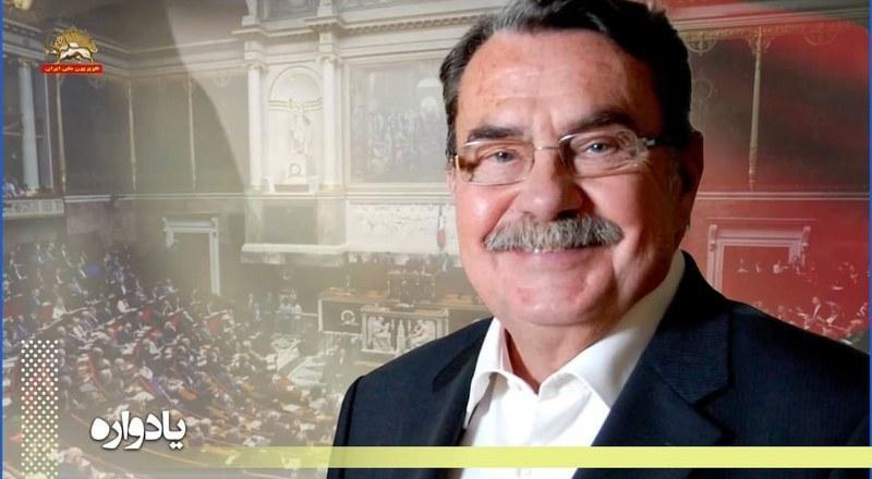 درگذشت سناتور ژان پیر میشل قاضی و شهردار و پارلمانتر گرانقدر مردم فرانسه حامی بزرگ مقاومت ایران و مجاهدان اشرفی